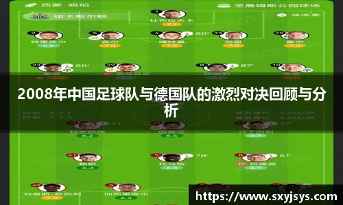 2008年中国足球队与德国队的激烈对决回顾与分析